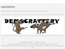 Tablet Screenshot of democrattery.com